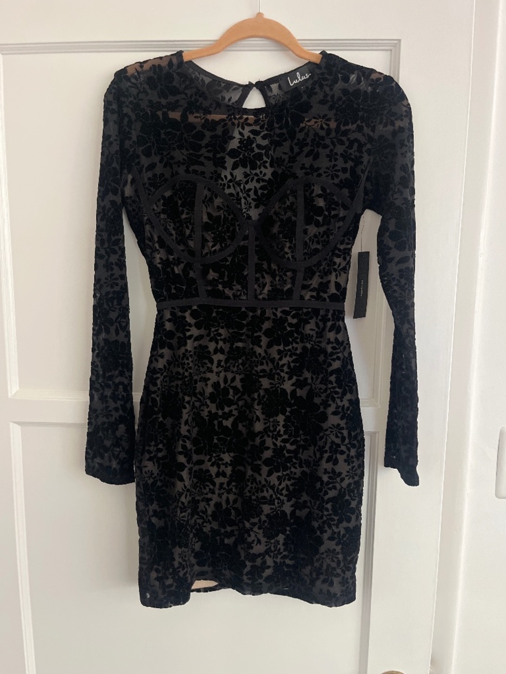 Brand new with Tags Black Cocktail Dress Lulus